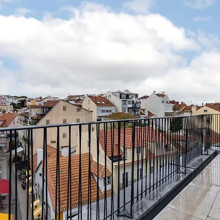 Lägenhet Graca Deluxe By Lovelystay Lisboa